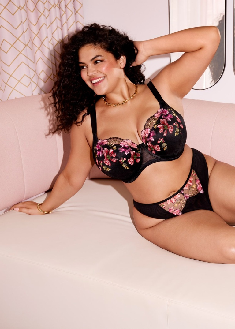 Biustonosz Elomi TEAGAN EL302615RAW Uw Padded Half Cup Bra Rainbow