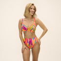Figi kąpielowe Freya Swim SAN ANTONIO AS207878FIA High Waist Bikini Brief Fiesta