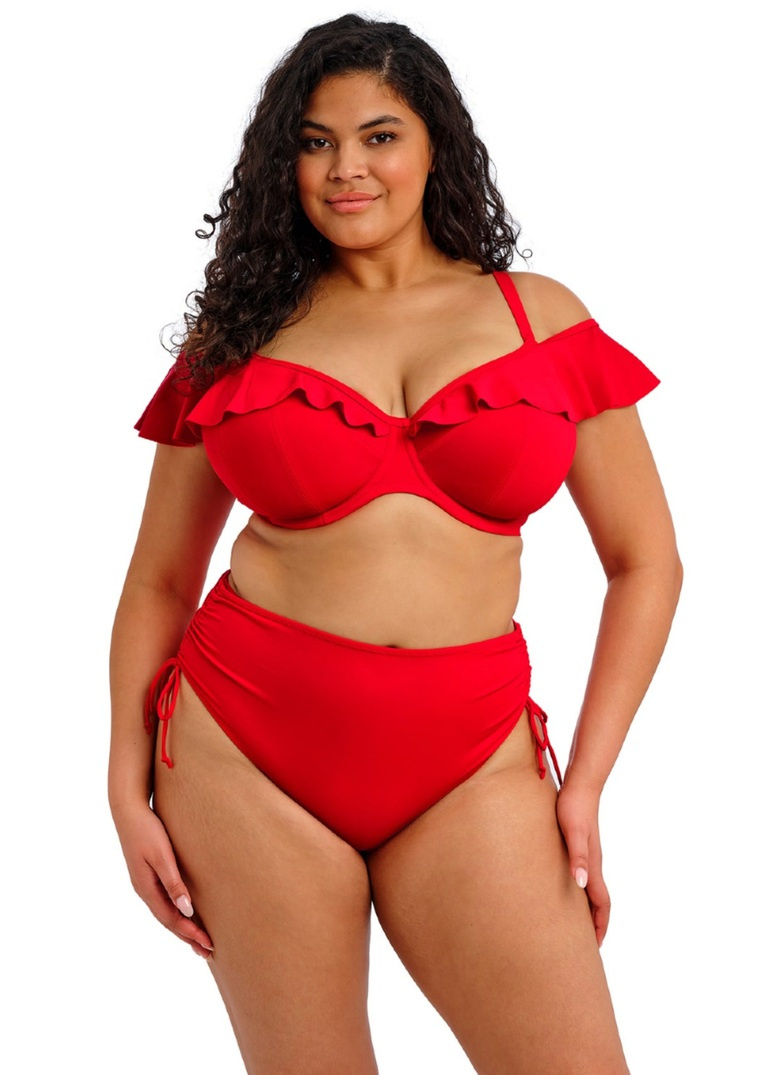 Regulowane majtki kąpielowe Elomi Swim PLAIN SAILING ES7287LAA Adjustable Bikini Brief Lava