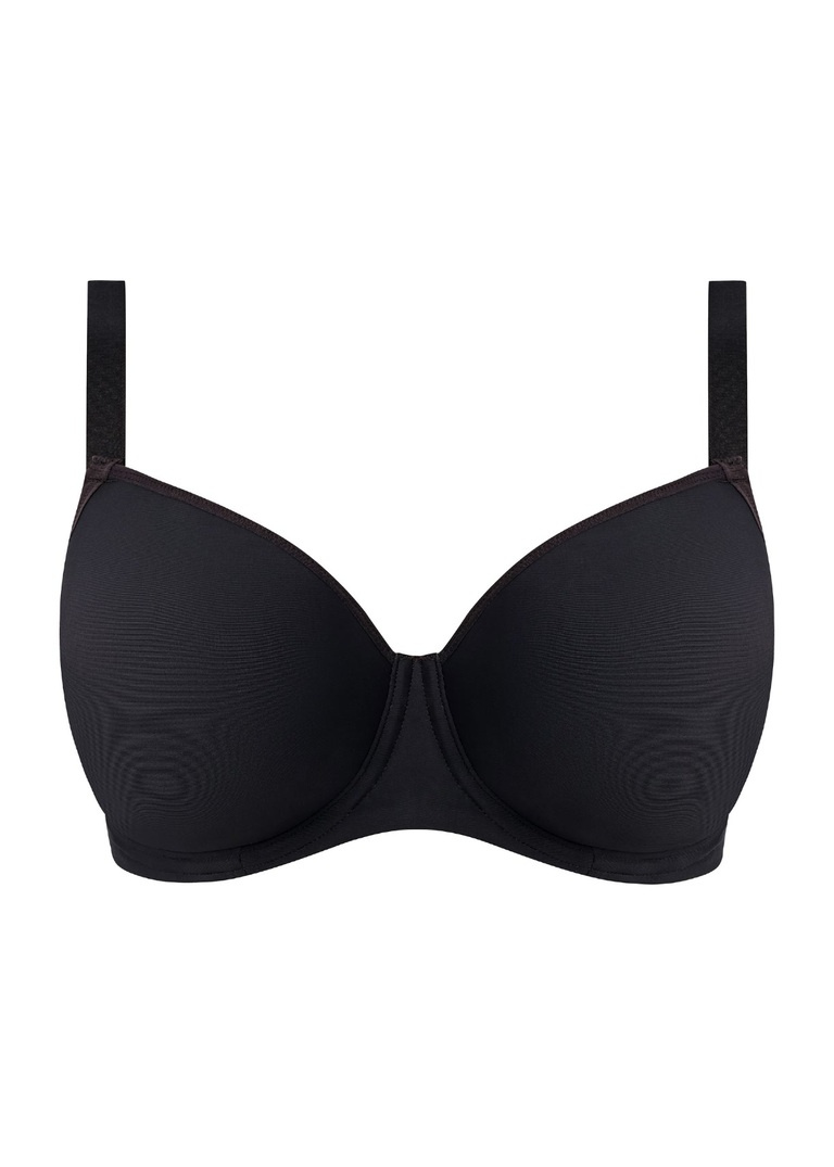 Biustonosz Freya ESSENTIALLY SMOOTH AA404432BLK Uw Moulded Balcony T-shirt Bra Black