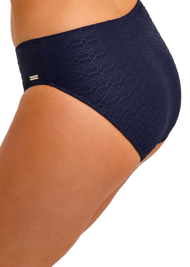 Majtki kąpielowe Fantasie AZORES FS506672MIH Mid Rise Bikini Brief Midnight