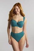 Biustonosz kąpielowy Panache Swim SPIRIT SW1842E BETTE Balcony Bikini Top Teal Blue