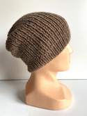 KIARA Alpaca Beanie 100% Alpaca 607 Brown
