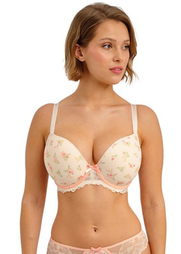 Biustonosz Freya CHERISH ME AA404031ROY Uw Moulded Plunge T-shirt Bra Rose Delicacy