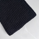 NANA – czapka beanie z wełny baby merino 21 Czarny, jesienno-zimowa