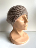 MARI Handmade Lightweight Beanie Alpaca Mohair with Silk 2020/20 Beige