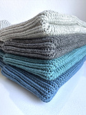 VARELLA – czapka beanie z wełny merino 100% baby merino 47 Morze Północne