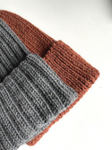 KIARA Turn-Up Beanie 100% Alpaca 9025 Brown