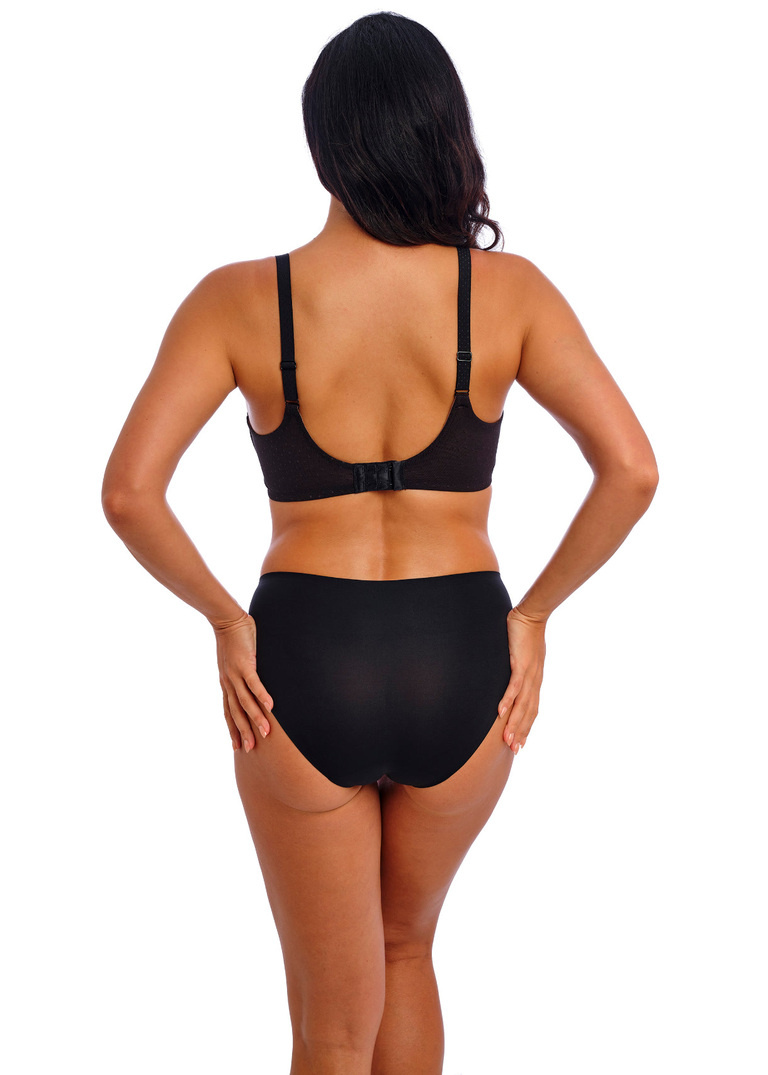 Braletka Wacoal BACK APPEAL WA852303BLK Wire Free Bra Black