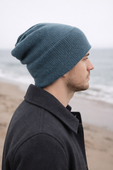 Beanie aus 100% Baby Merino – 66 Nebliger Wald
