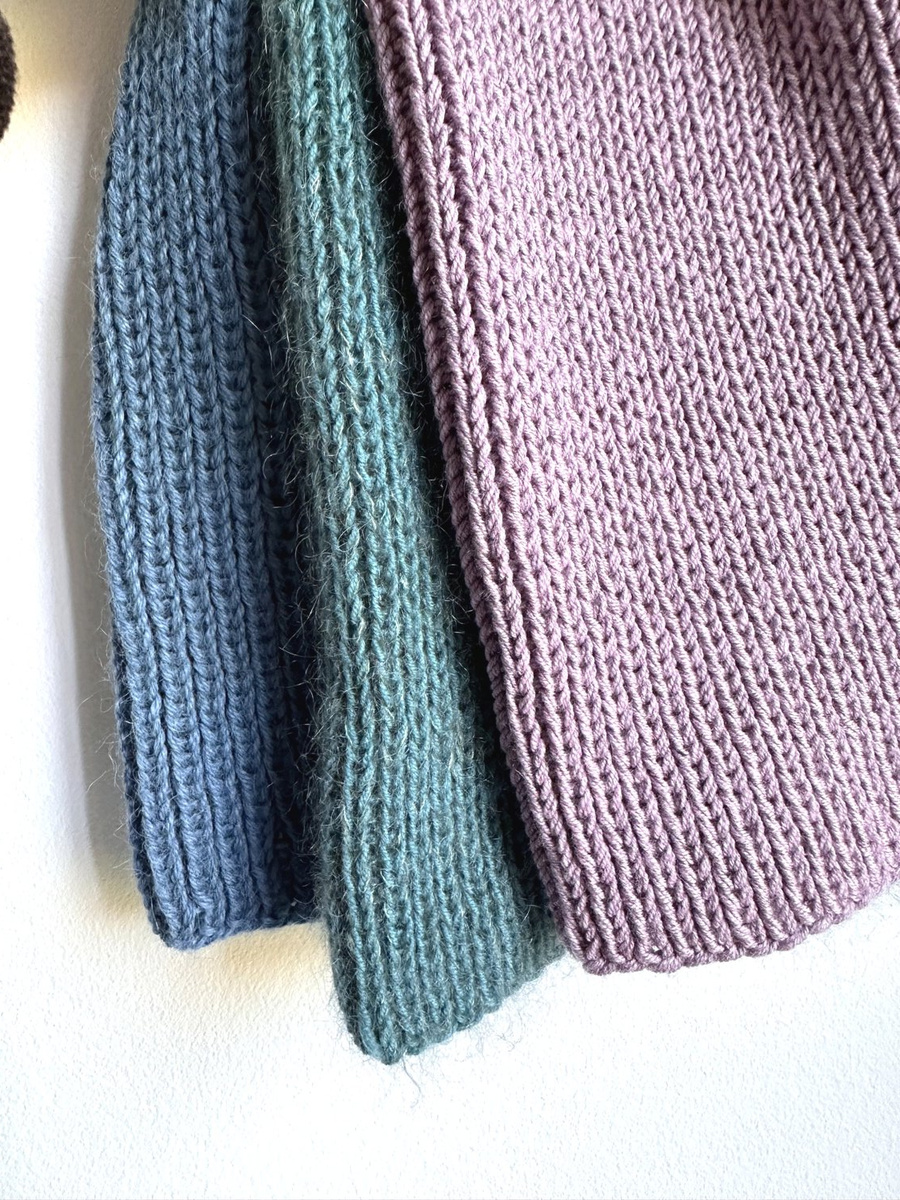 NANA – czapka merino beanie 100% baby merino 39 Fioletowa Orchidea