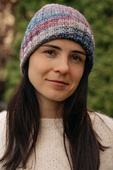 NELLI – ręcznie robiona czapka merino beanie 43 Morwa zimowa