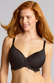 Biustonosz Panache ALLURE 10766 Spacer T Shirt Bra Black
