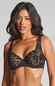 Biustonosz Panache AMOUR 11141 High Apex Balcony Bra Black