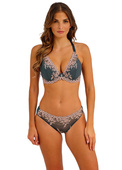 Biustonosz Wacoal EMBRACE LACE WA853291067 Plunge Underwire Bra Dark Slate/cloud Pink