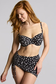 Biustonosz kąpielowy Panache Swim POLKA DOT SW2062 FLORENCE Balcony Bikini Top Polka Dot Print