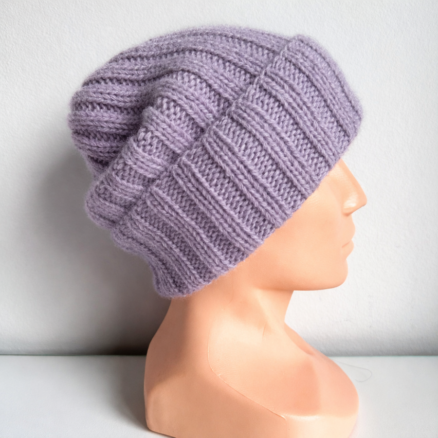 MARLA Kaschmirmütze mit Umschlag 100% 710 Fuji