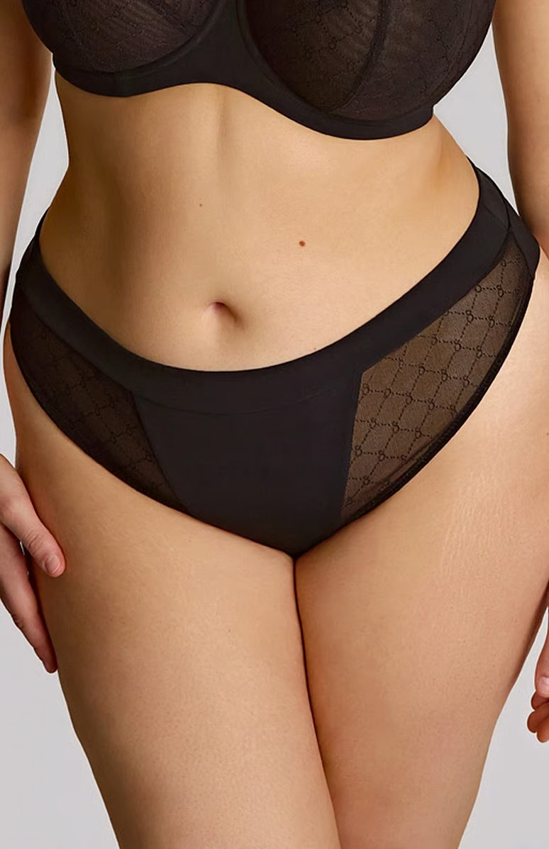Majtki brazylijskie Sculptresse by Panache MUSE 11443 Brazilian Brief Black
