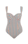 Strój kąpielowy Panache SEERSUCKER SW1850B Monica Balcony Swimsuit Seersucker Multi