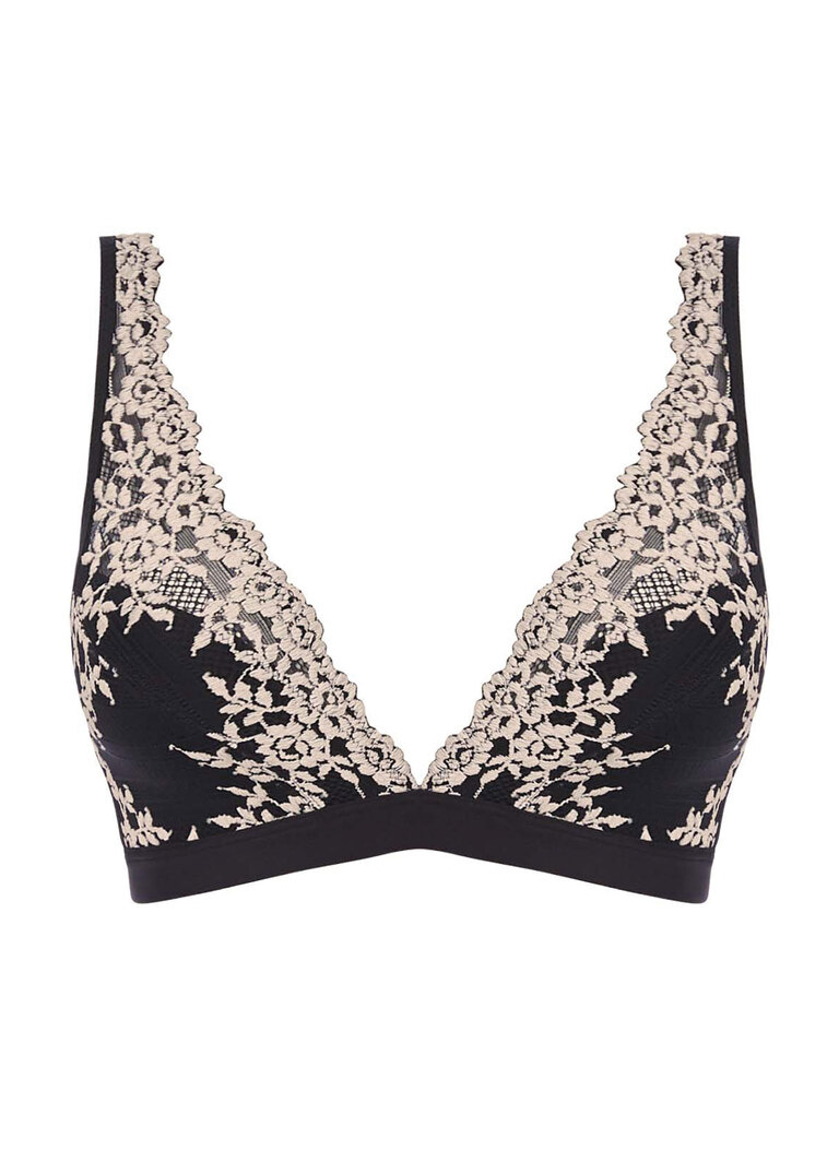 Biustonosz braletka Wacoal EMBRACE LACE WA852191BLK Soft Cup Bra Black