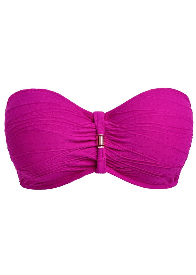 Biustonosz kąpielowy Fantasie BEACH WAVES FS502210BRF Uw Bandeau Bikini Top Bright Fuchsia