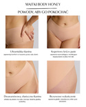 Bezszwowe majtki Sculptresse by Panache BODY 11484 Deep Brief Honey
