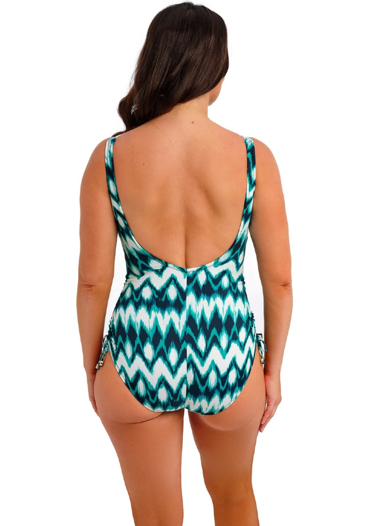 Strój kąpielowy Fantasie Swim SABANA FS506430SUF Uw V-neck Swimsuit With Adjustable Leg Surf