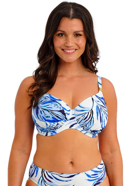 Biustonosz bikini Fantasie KEFALONIA FS506701TAB Uw Gathered Full Cup Bikini Top Tranquil Blue