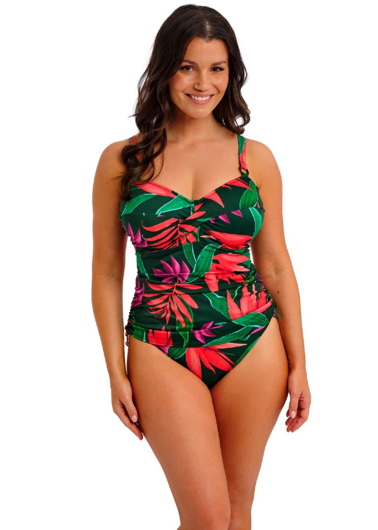 Koszulka kąpielowa Fantasie Swim PICHOLA FS503954MAG Uw Twist Front Tankini Top Mangrove