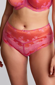 Wysokie majtki Panache CLARA 7258 Deep Brief Pink Papaya