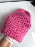WATA CUKROWA 2.0 Alpaca Beanie 17/9034 Dark Pink