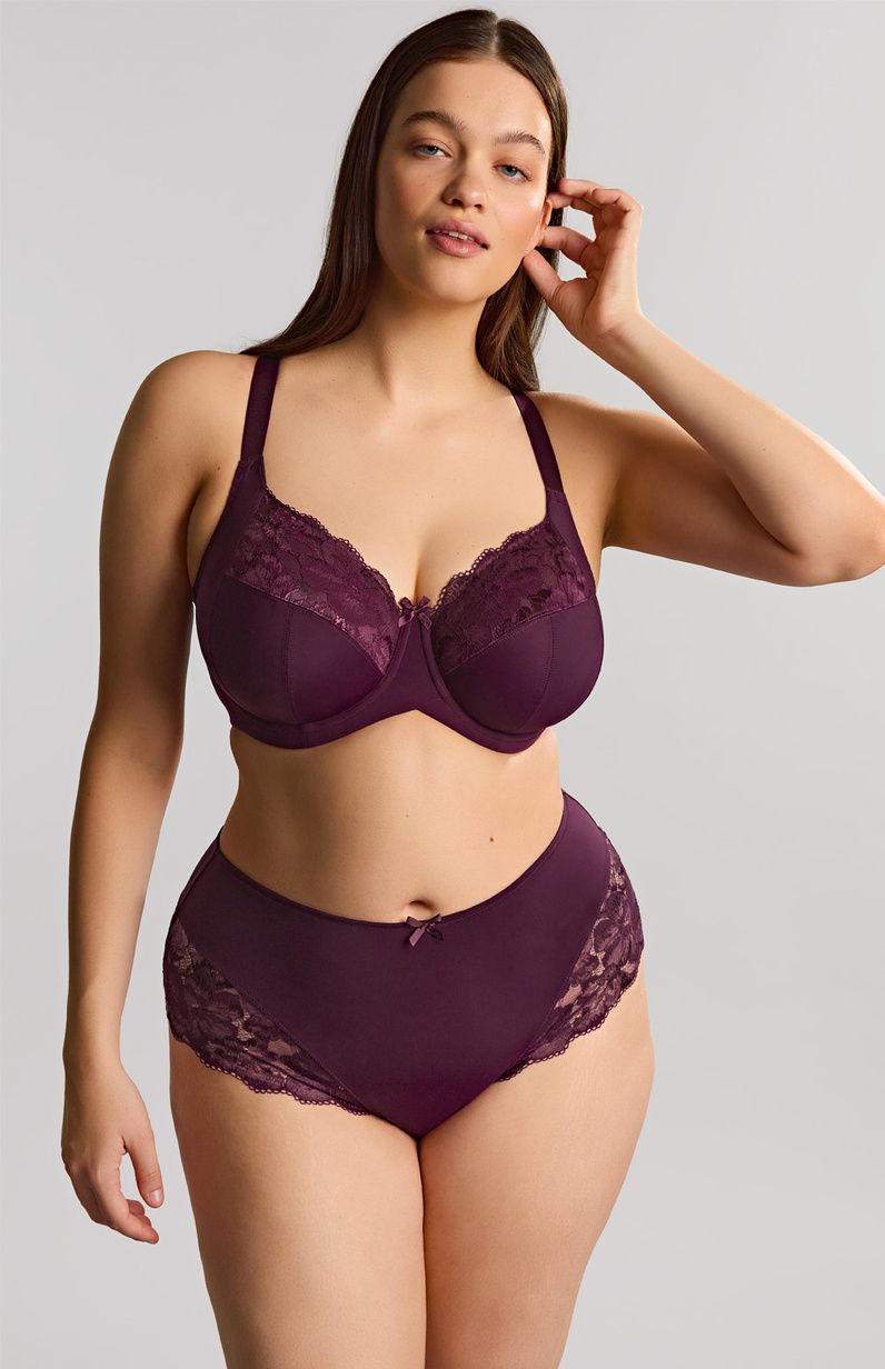 Majtki Sculptresse by Panache AMARA 11264 Deep Brief Plum