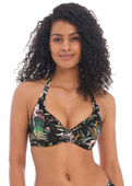 Biustonosz kąpielowy Freya Swim TAHITI NIGHTS AS200004BLK Uw Halter Bikini Top Black