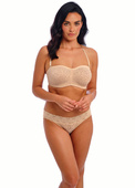 Biustonosz strapless Wacoal HALO LACE WA854205NUE Strapless Bra Nude