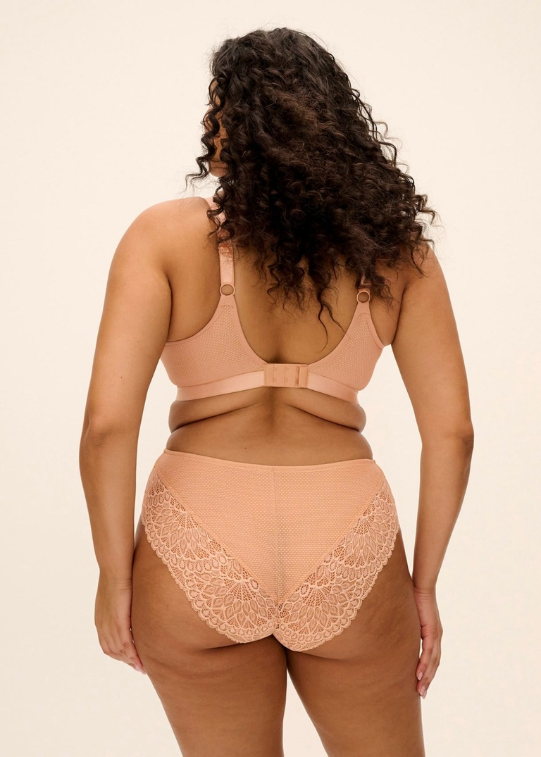 Biustonosz bezfiszbinowy Elomi TIERNIE EL303317SAH Non Wired Bralette Sahara