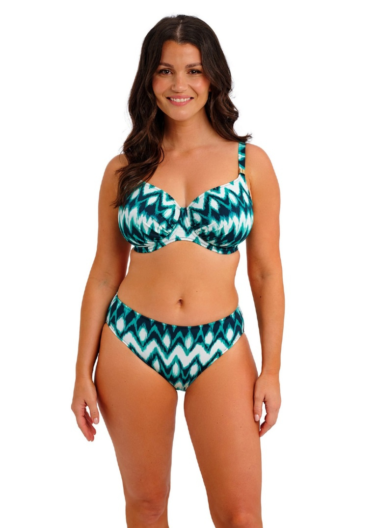 Figi kąpielowe Fantasie Swim SABANA FS506472SUF Mid Rise Bikini Brief Surf