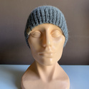 JONA Damenmütze aus Alpaka 100% Alpaka 517 Mittelgrau Beanie
