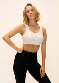 Bezfiszbinowy biustonosz sportowy Freya Active DYNAMIC AC4014WHE Non Wired Sports Bra White