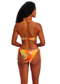 KOMPLET - Strój kąpielowy Freya Swim MIAMI SUNSET Papaya AS204904PAP Uw Halter Bikini Top (30FF) + wybrane majtki