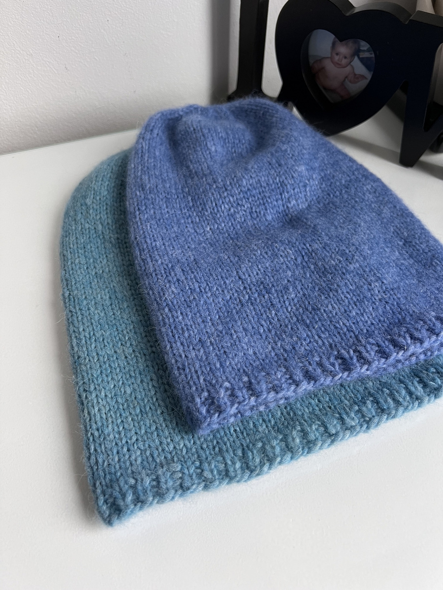 CHMURKA Alpaca Beanie 16 Blue