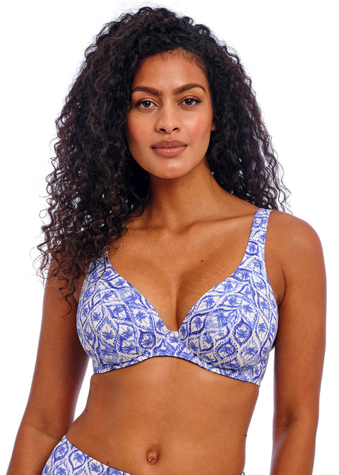 Biustonosz kąpielowy Freya Swim OCEAN BREEZE AS206013DEN Uw High Apex Bikini Top Denim