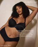 Biustonosz Sculptresse by Panache FORM 11331 Moulded Spacer T-shirt Bra Black