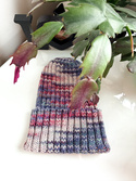 NELLI – ręcznie robiona czapka merino beanie 43 Morwa zimowa