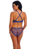 Biustonosz Wacoal SENSU LACE WE601202DAU Uw Plunge Bra Dark Azure