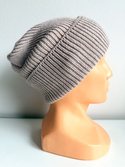 VARELLA – czapka beanie z wełny merino 100% Baby Merino 23 Jasny Beż jesienno-zimowa