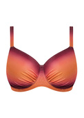 Biustonosz kąpielowy Fantasie PAROS COAST FS506127GLO Uw Gathered Full Cup Bikini Top Sunset GLow