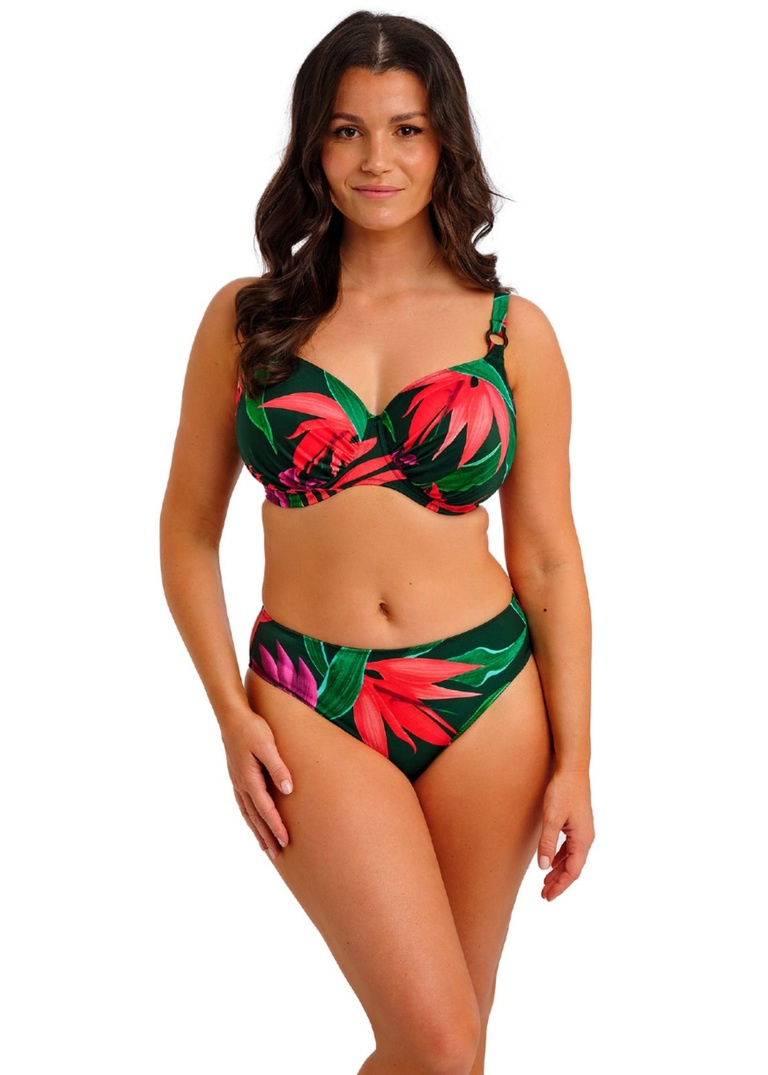 Biustonosz kąpielowy Fantasie PICHOLA FS503901MAG Uw Gathered Full Cup Bikini Top Mangrove