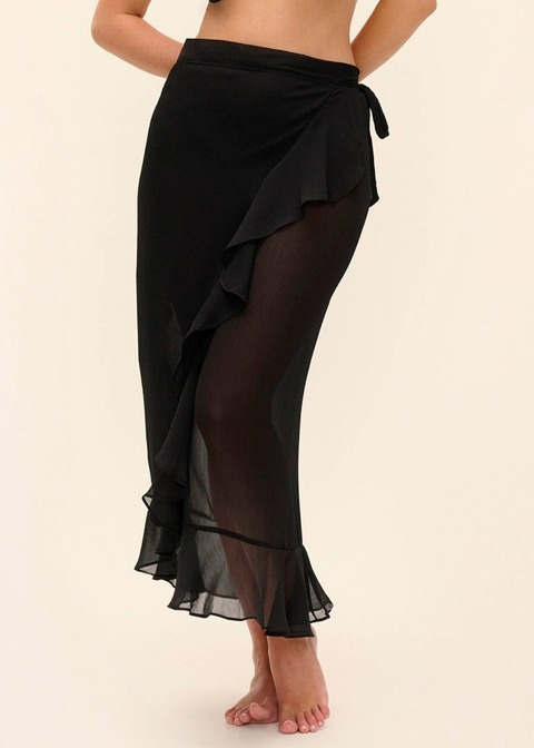 Pareo Fantasie Swim NAURU FS506291BLK Sarong Black