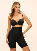 Spodenki modelujące z wysokim stanem WACOAL FLAWLESS WE602434BLK High Waist Long Leg Shaper Black