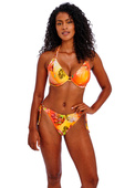 Biustonosz kąpielowy Freya Swim MIAMI SUNSET AS204904PAP Uw Halter Bikini Top Papaya